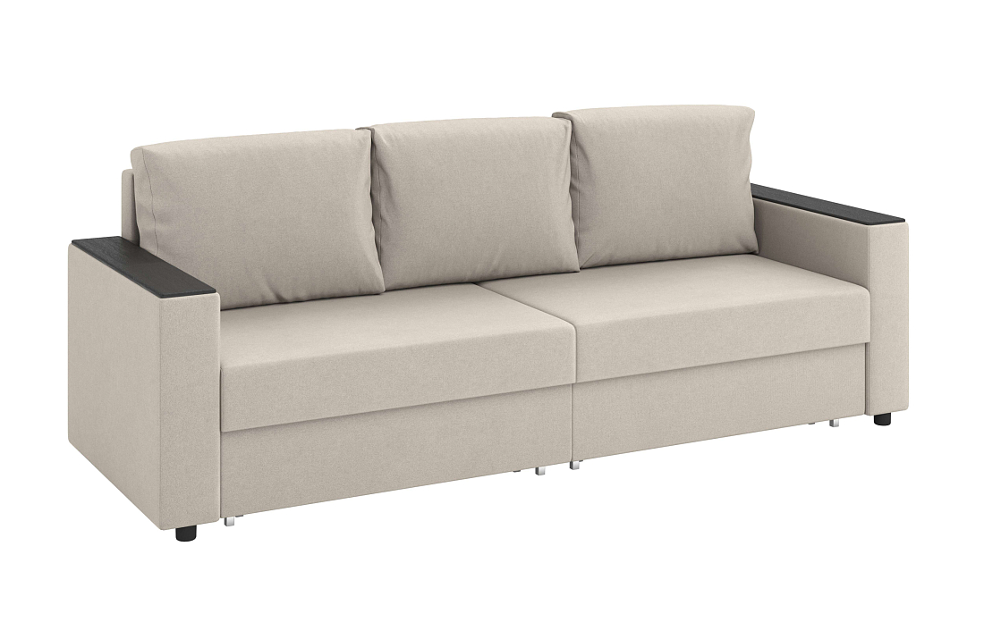 Гермес / Диван - кровать 3-х мест велюр parma 6 бежевый